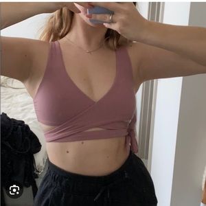 Lululemon still your mind wrap around bra size 6